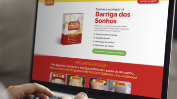 Working on a web template on the laptop