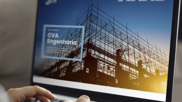 Working on a web template on the laptop