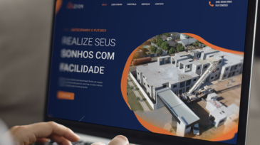 Working on a web template on the laptop