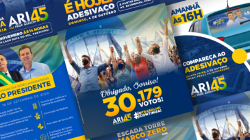 Pixel - Portfolio - Redes sociais - Ari Lafin