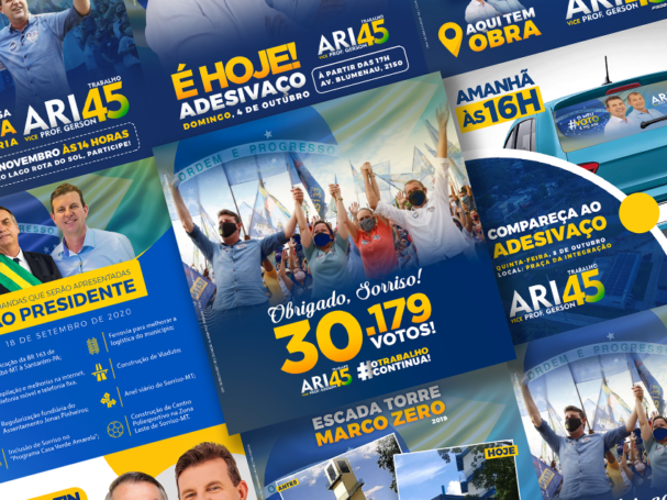 Pixel - Portfolio - Redes sociais - Ari Lafin