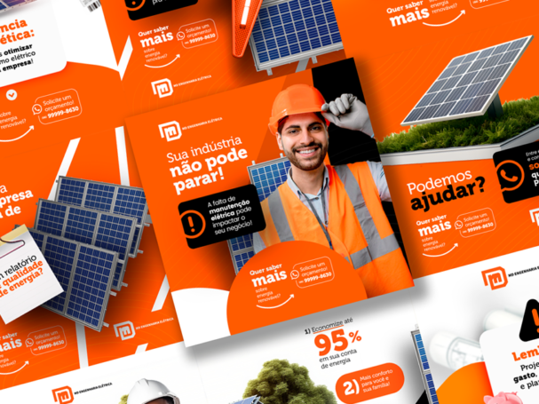 Pixel - Portfolio - Redes sociais - MD Engenharia